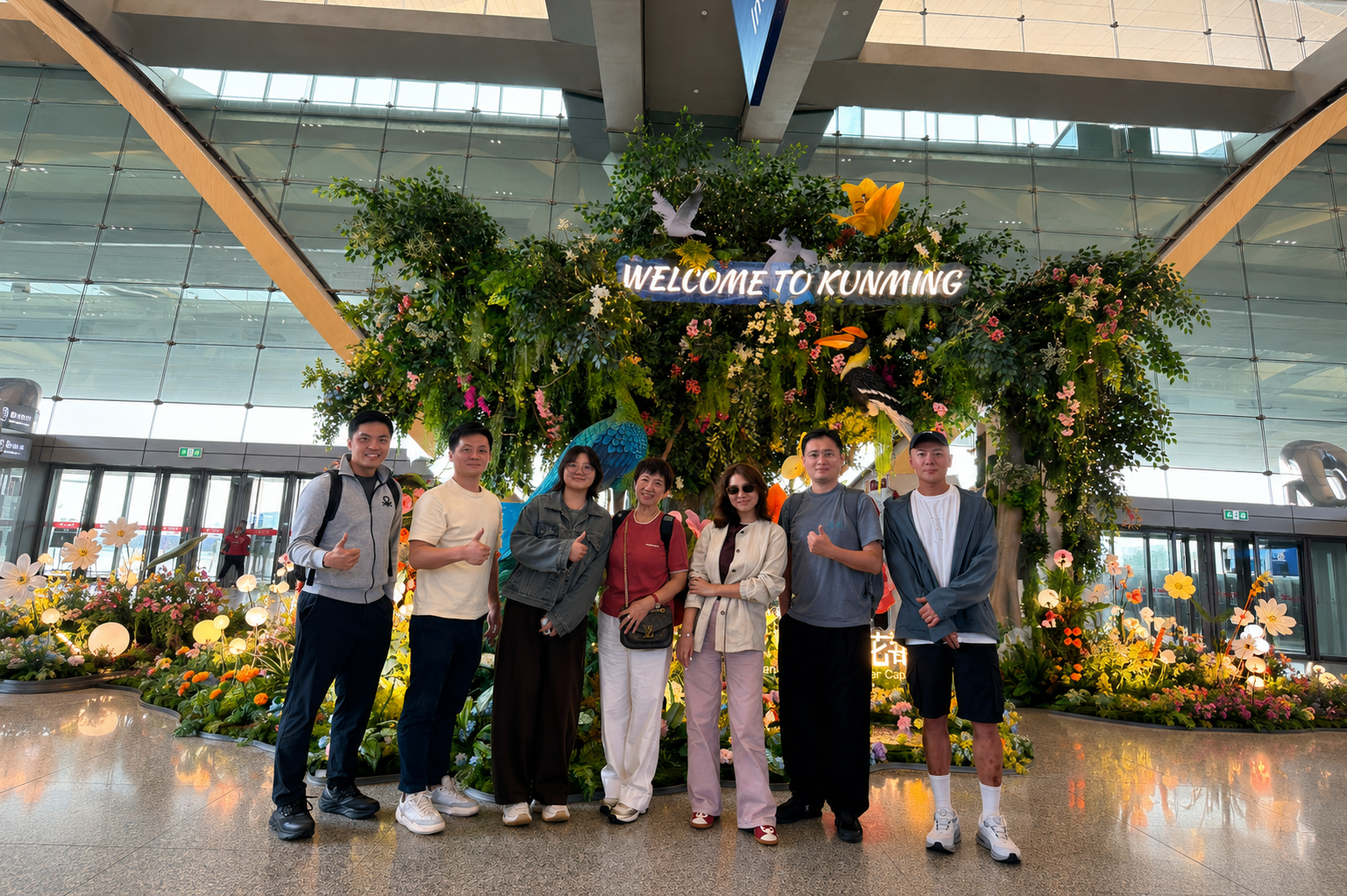 Enova Capital Management team group photograph, Kunming 2026